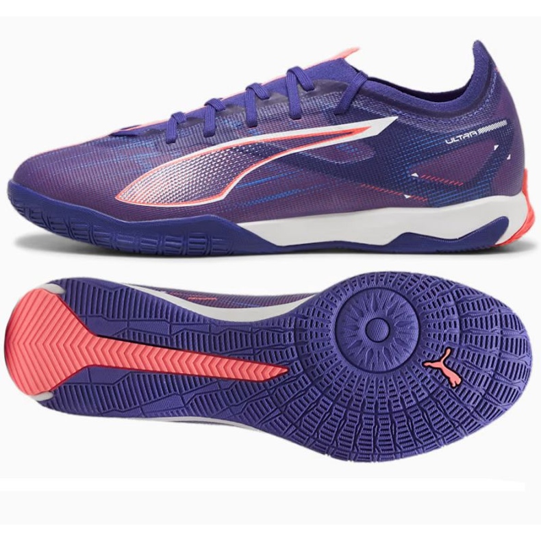 Puma Ultra 5 Match It cipő 107895 01 ibolya 1