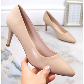 Sergio Leone W SK414E kávés magassarkú 2