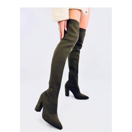 Rugalmas zöld magassarkú muskétások 1