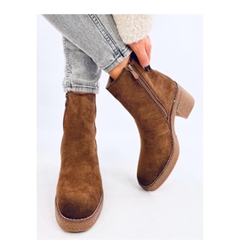 Filly Green stabil sarkú bokacsizma barna 1