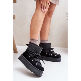 Hócsizma Modell HY868 Fekete 1