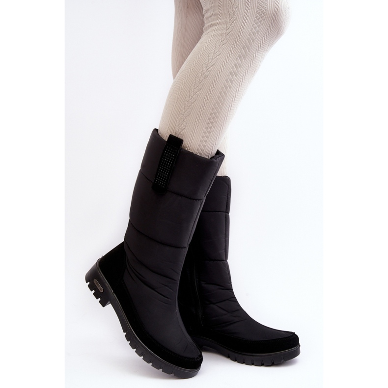 Progress PROGJ-22-136 Fekete hócsizma 1