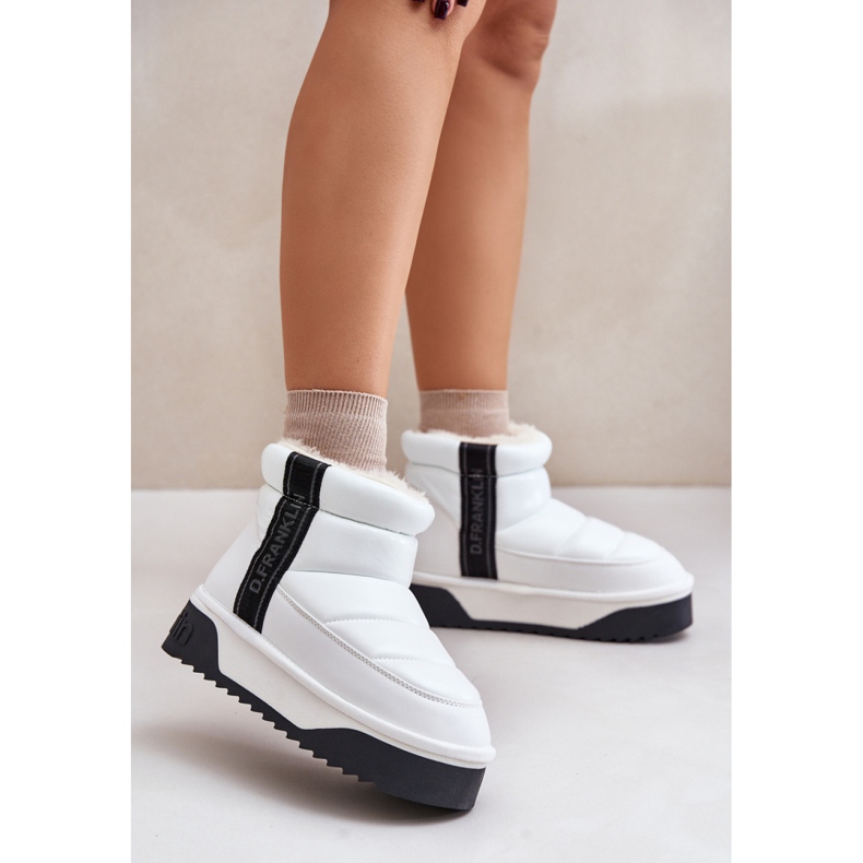 D.Franklin DFSH371011 Fehér hócsizma 1