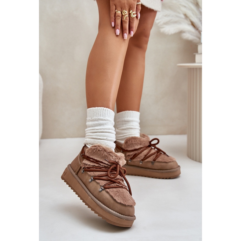 D.Franklin DFSH370011 Barna hócsizma 1