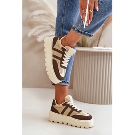 Sportcipő Modell 24886 Barna 1