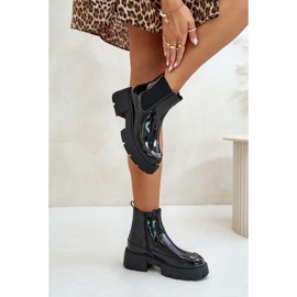 Chelsea csizma 1697-1 fekete 1