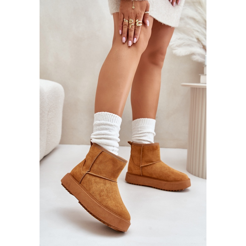 Hócsizma 24BT26-7408 Camel barna 1