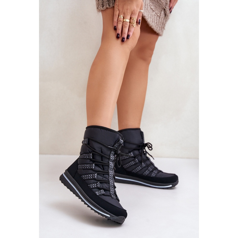 Progress PROGJ-20-02 Fekete hócsizma 1