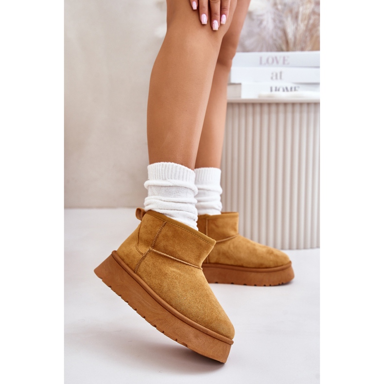 Hócsizma Modell 24BT26-7368 Camel barna 1