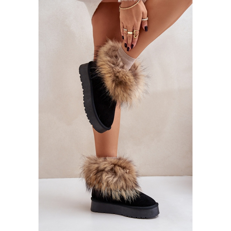 Hócsizma Modell W5893 Fekete 1