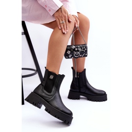 Chelsea csizma 60453 fekete 2