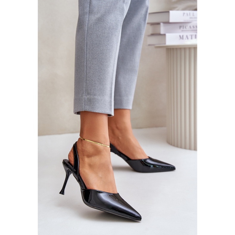 Stilettos Model SQC-128 Fekete 1 Stilettos Model SQC-128 Fekete 1