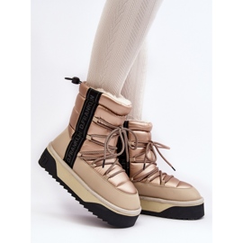 Hócsizma DFSH371006 Beige modell bézs 1