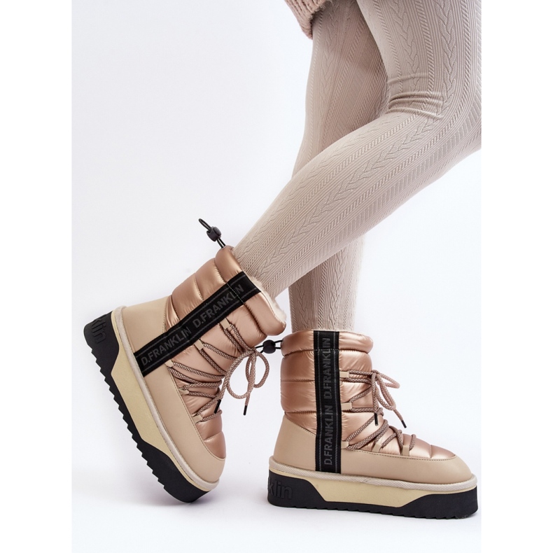 Hócsizma DFSH371006 Beige modell bézs 2