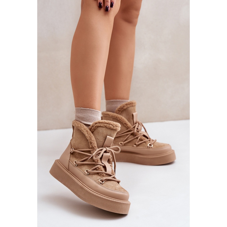 Hócsizma Modell 24882 Dark Beige bézs 1