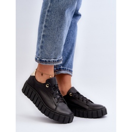 Zazoo 2919/001 modell fekete cipő 1