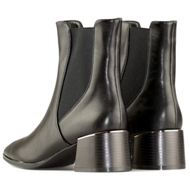 Chelsea csizma 9611B fekete 1