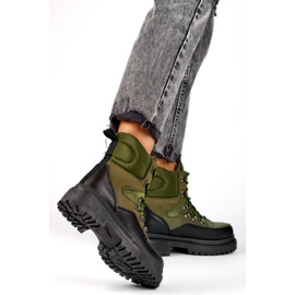 Trappers Modell A-852GR Fekete/zöld 1