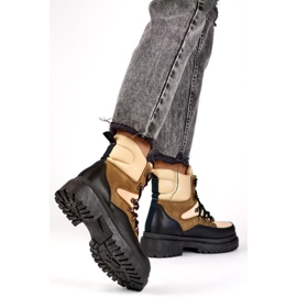 Trappers Modell A-852KH Bézs/fekete 1 Trappers Modell A-852KH Bézs/fekete 1