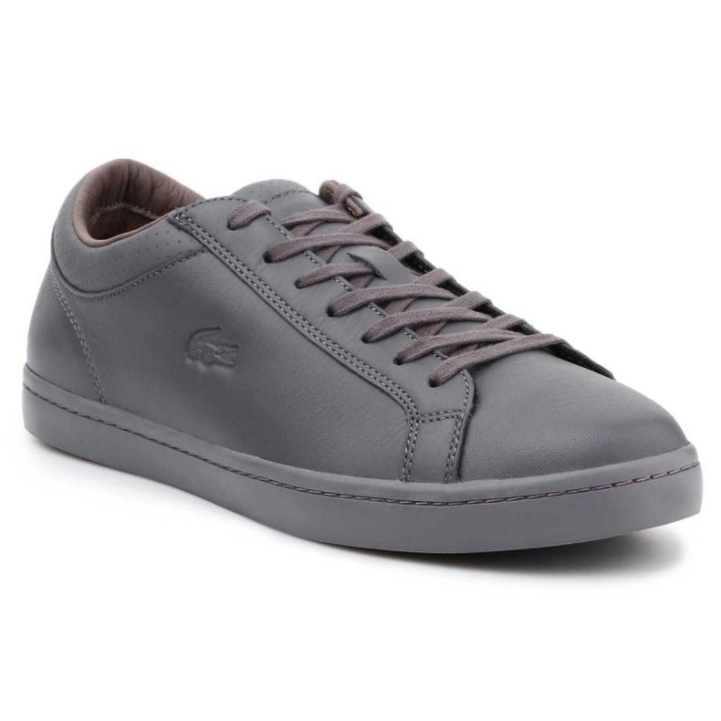 Lacoste Straightset 4 Srm Gry Bőr M 30SRM4015 szürke 1