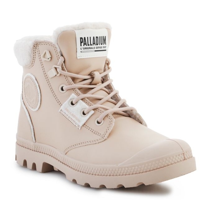 Palladium Pampa Hi Snow Warm 94380-235-M cipő, bézs 1
