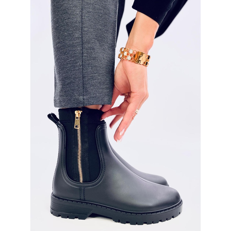 Női Chelsea csizma, fekete 1