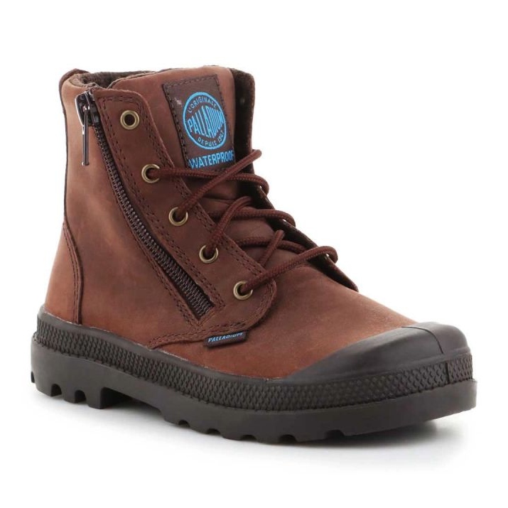 Palladium Pampa Hi Lea Gusset cipő 52744-255 barna 1