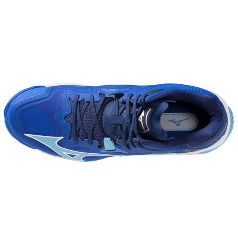 Mizuno Wave Lightning Z8 Mid V1GA240501 cipő kék 2 Mizuno Wave Lightning Z8 Mid V1GA240501 cipő kék 2