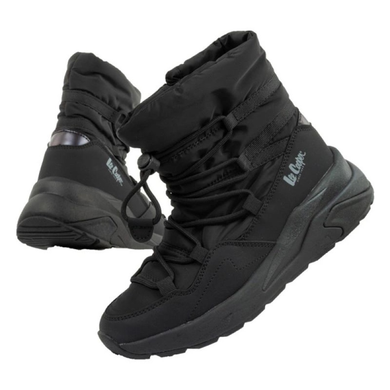 Lee Cooper LCJ-24-47-3156L női hócsizma, fekete 1