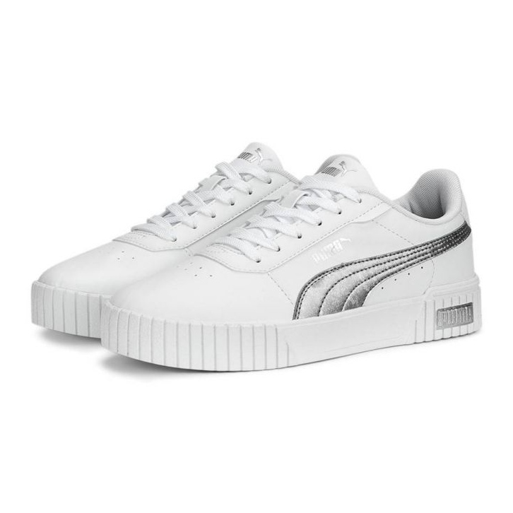 Puma Carina 2.0 Space Metallics 389387-02 cipő, fehér 1