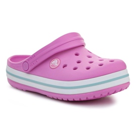 Crocs Crocband Kids Clog 207006-6SW rózsaszín rózsák és lilák 1