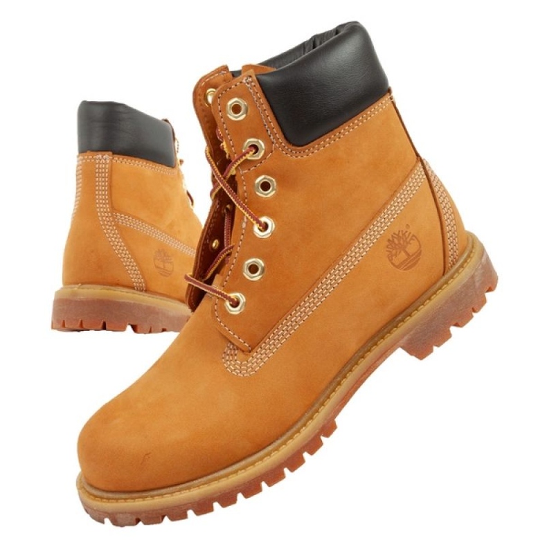 Timberland Premium 6 TB110061713 cipő barna sárga 1
