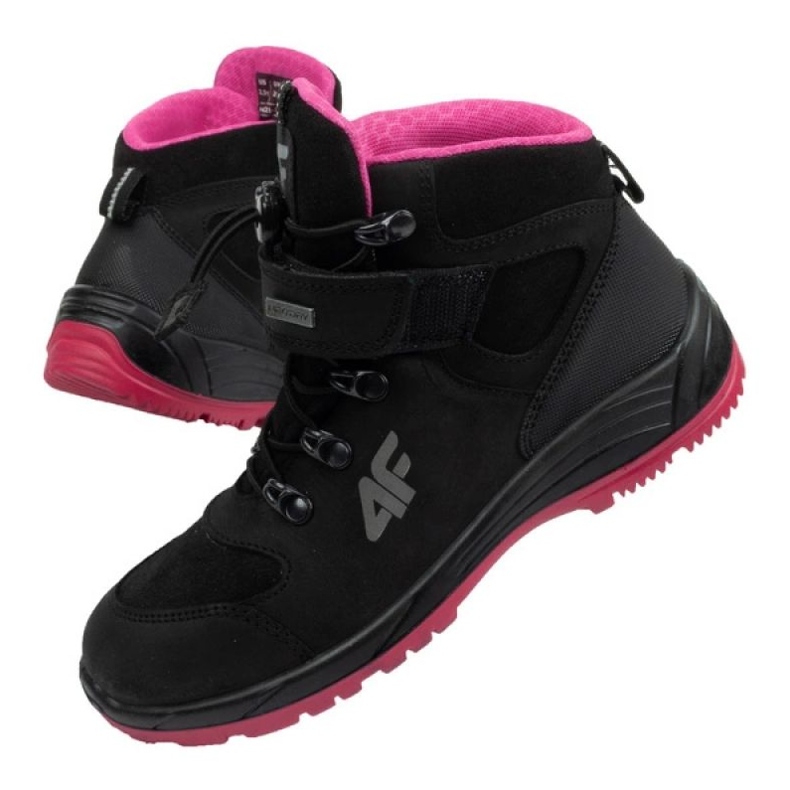 4F trekking cipő HJZ21-JOBMW251 21S fekete 1