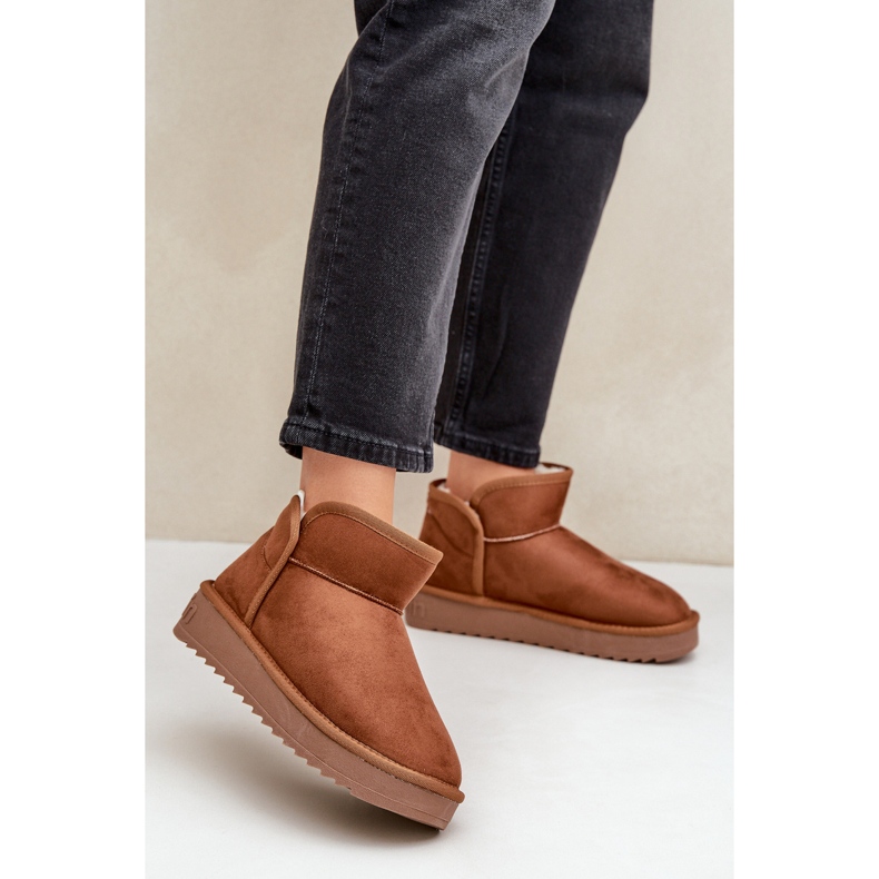 D.Franklin női platform hócsizma DFSH370010 barna 2