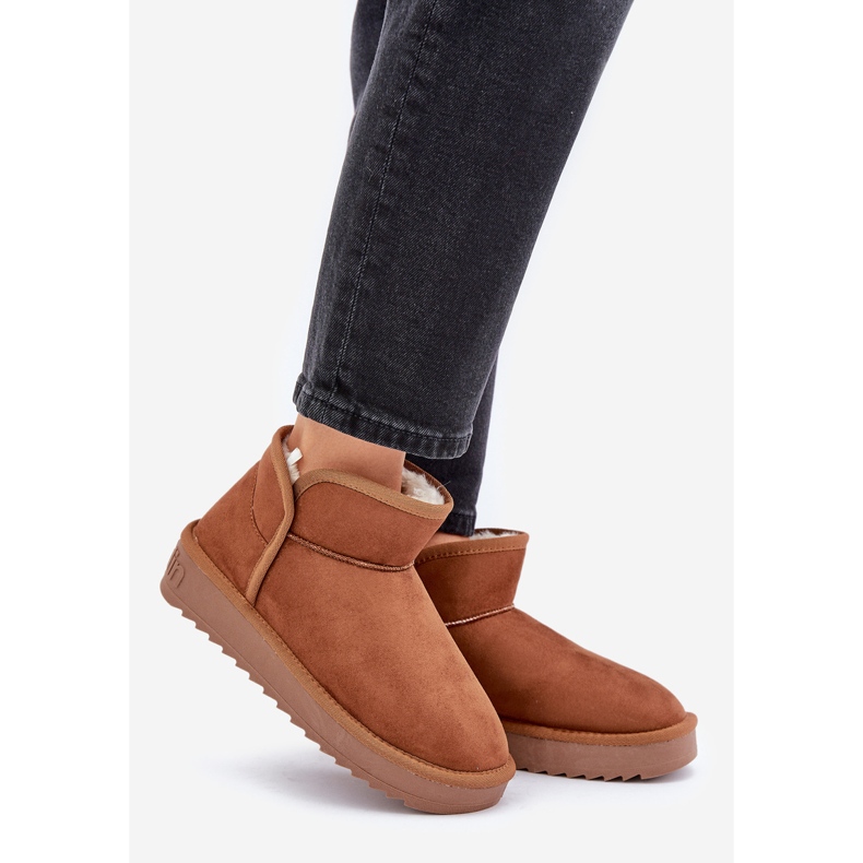 D.Franklin női platform hócsizma DFSH370010 barna 1