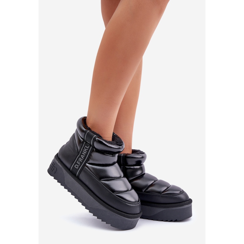 Havas csizma vastag talppal D.Franklin DFSH371011 Fekete 1