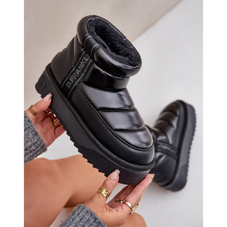 Havas csizma vastag talppal D.Franklin DFSH371011 Fekete 2