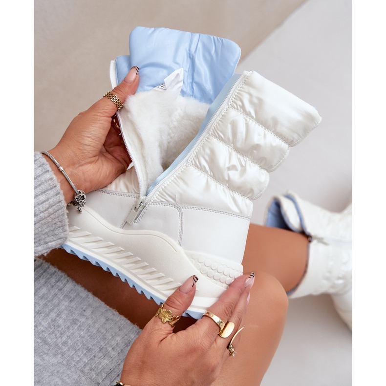 Női Big Star hócsizma szőrmével OO274A396 Fehér 2 Női Big Star hócsizma szőrmével OO274A396 Fehér 2