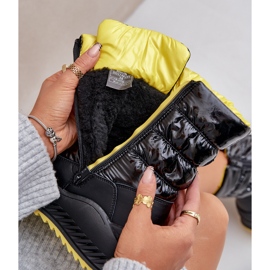 Női Big Star hócsizma szőrmével OO274A395 Fekete 2