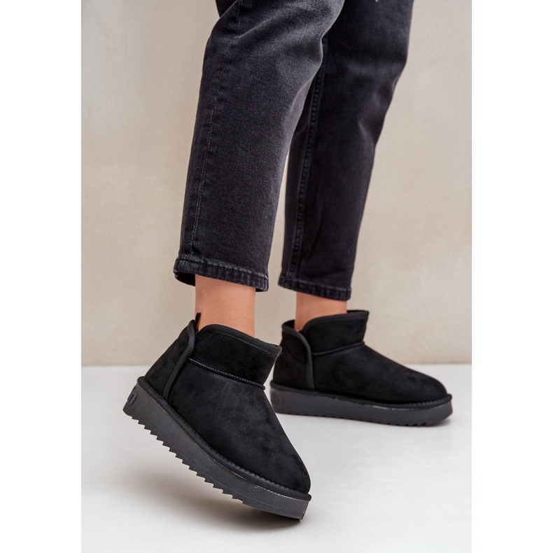 Női Platform Snow Boots D.Franklin DFSH370010 Fekete 2