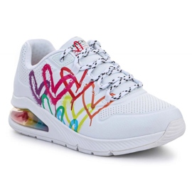 Skechers Uno 2 cipő - Floating Love 155521-WHT fehér 1