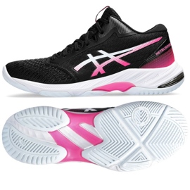 Cipők Asics Netburner Ballistic Ff Mt 3 W 1052A070-003 fekete fekete 1
