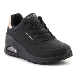 Skechers Uno Wedge - Hi Steps 177520-BBK cipő fekete 1 Skechers Uno Wedge - Hi Steps 177520-BBK cipő fekete 1