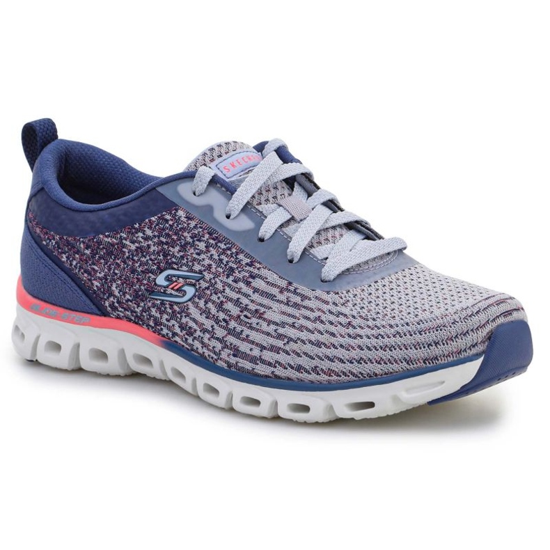 Skechers Glide Step Head Start 104325-SLT cipő kék 1
