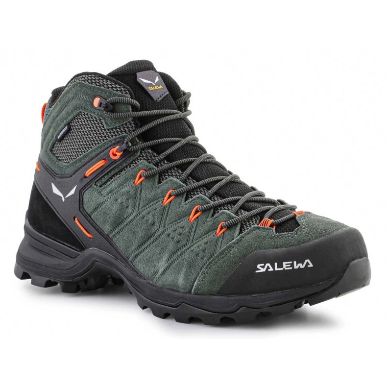 Salewa Ms Alp Mate Mid Wp 61384-5400 cipő zöld 1