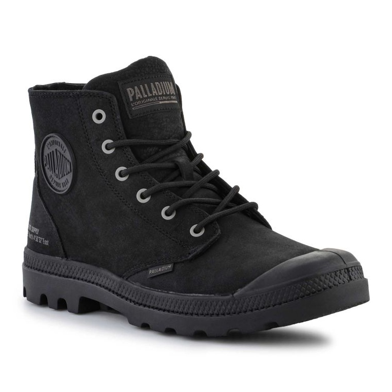 Cipők Palladium Pampa Hi Supply Lth U 77963-001-M fekete 1