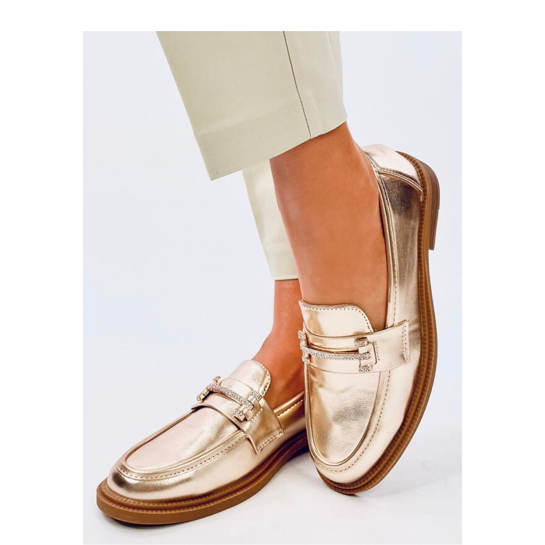 Ferdis Gold női mokaszinok - Inello sárga 2