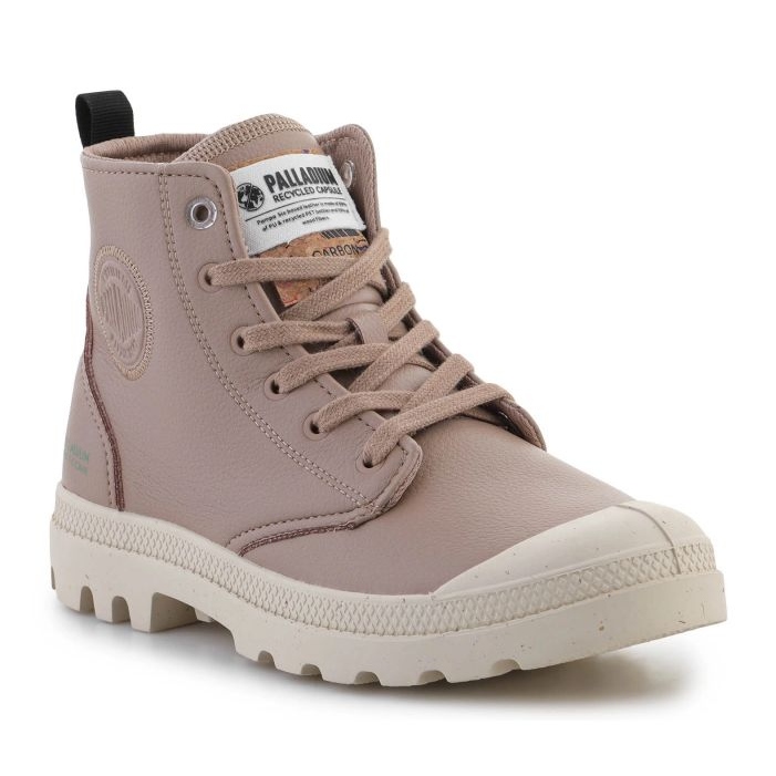 Palladium Pampa Hi Re-Vegn bőrcipő 74378-284-M bézs 1