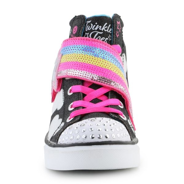 Skechers Twinkle Toes cipők: Twinkle Sparks - Shooting Star 314775L-BKMT fekete 2