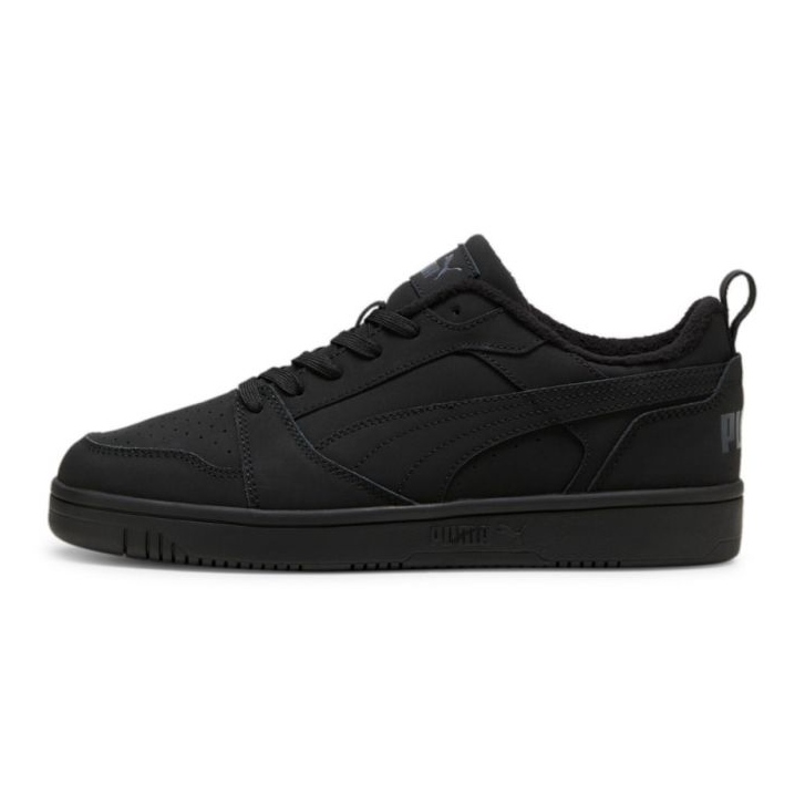 Puma Rebound v6 Low Nubuck tornacipő 397475-03 fekete 1